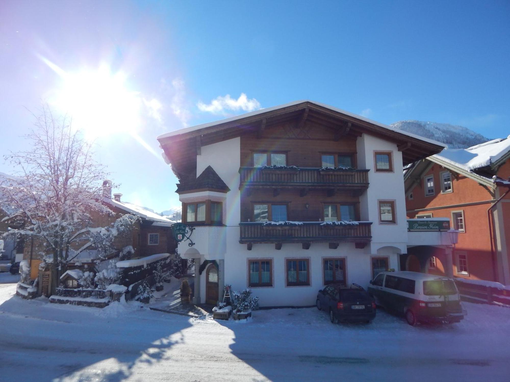 Cafe Pension Heim Kirchberg in Tirol Bagian luar foto